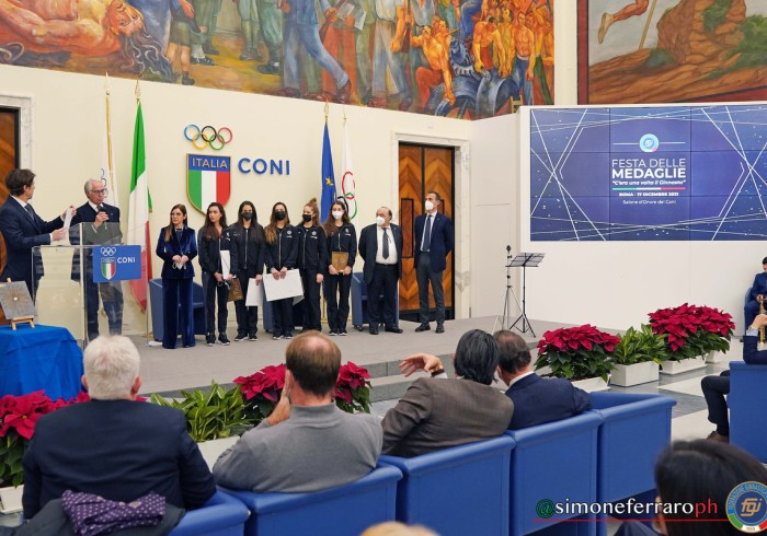 Roma - Festa delle medaglie 2021 - C'era una volta Il Ginnasta